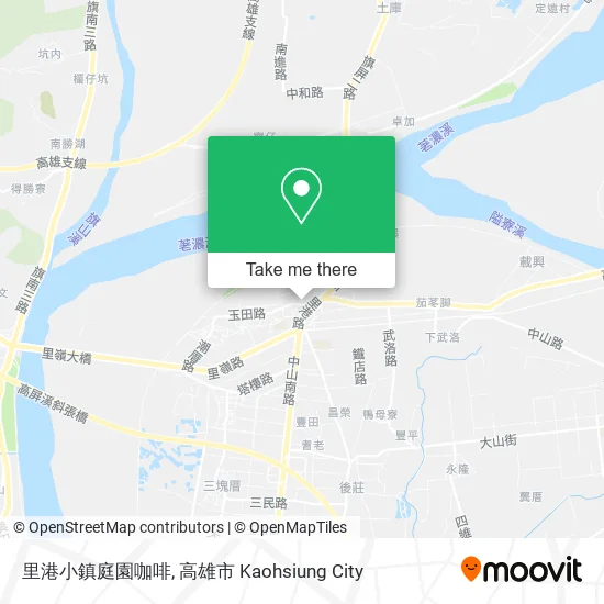 里港小鎮庭園咖啡地圖