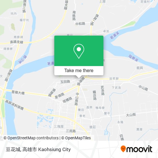 豆花城 map
