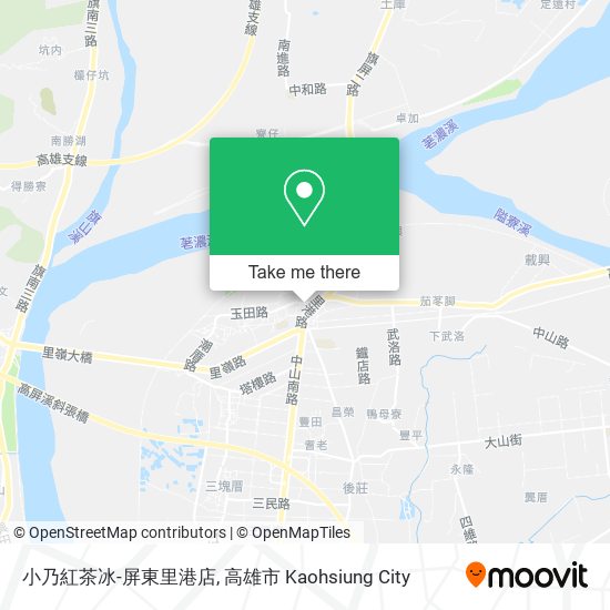 小乃紅茶冰-屏東里港店地圖