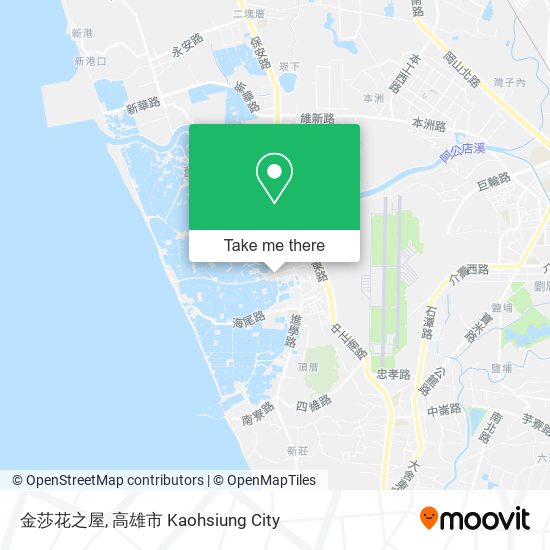 金莎花之屋 map