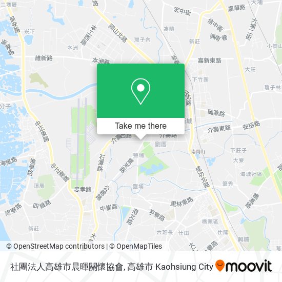 社團法人高雄市晨暉關懷協會 map
