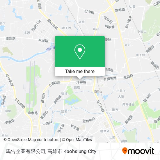 馬告企業有限公司地圖