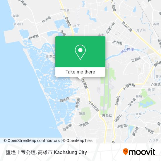 鹽埕上帝公壇地圖