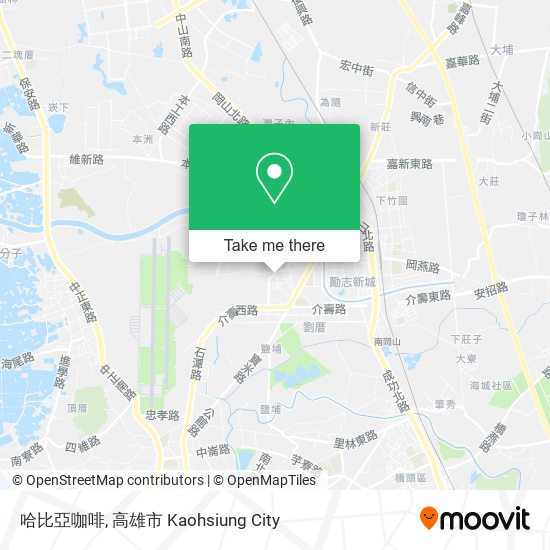 哈比亞咖啡 map