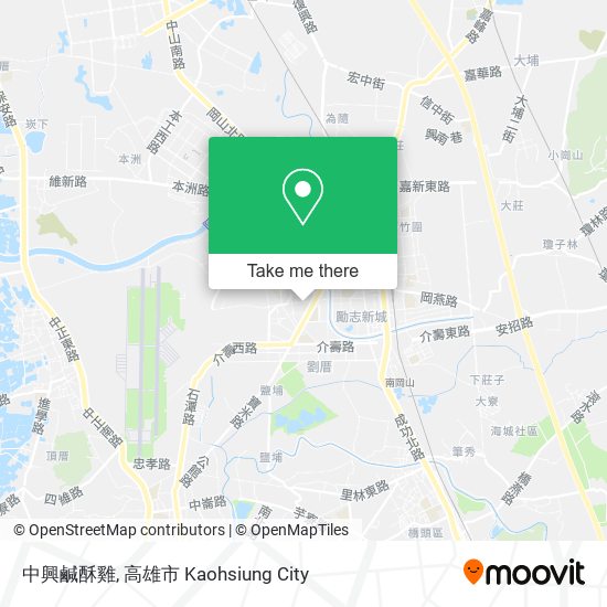 中興鹹酥雞 map