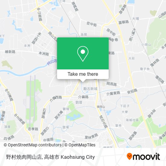 野村燒肉岡山店 map