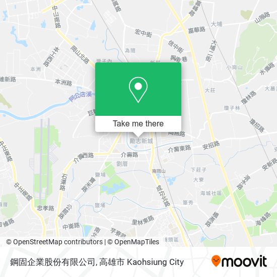 鋼固企業股份有限公司 map