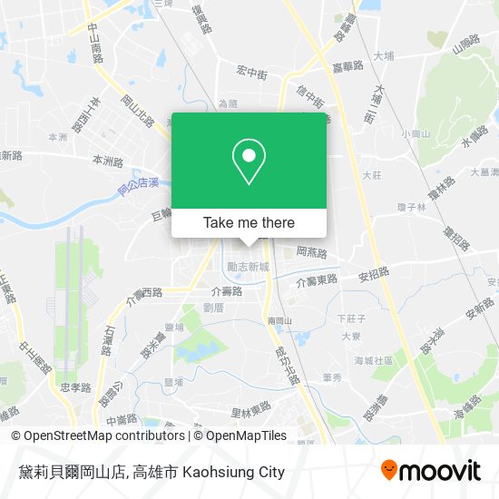 黛莉貝爾岡山店 map