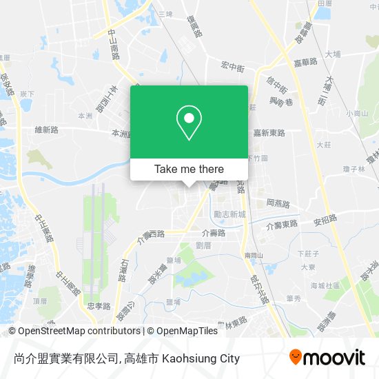 尚介盟實業有限公司地圖