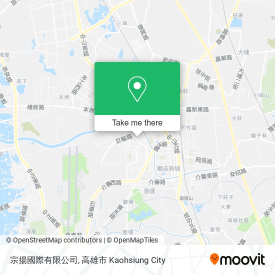 宗揚國際有限公司 map