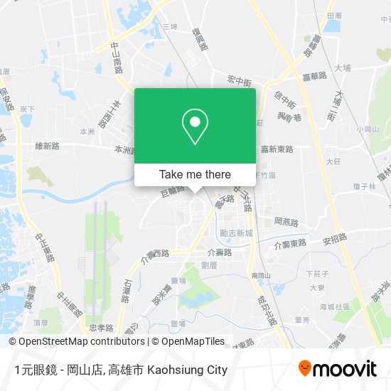 1元眼鏡 - 岡山店 map