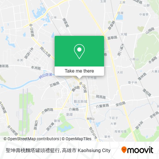 聖坤壽桃麵塔罐頭禮籃行 map