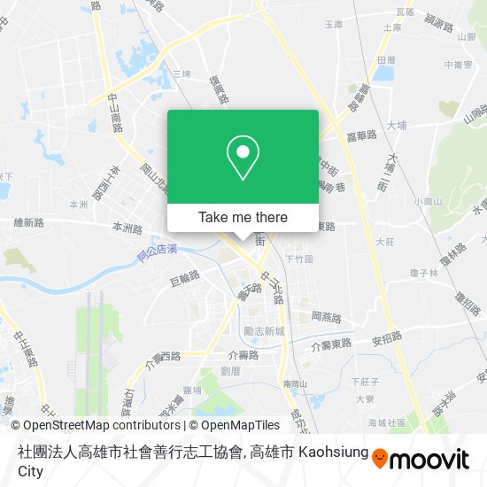 社團法人高雄市社會善行志工協會 map