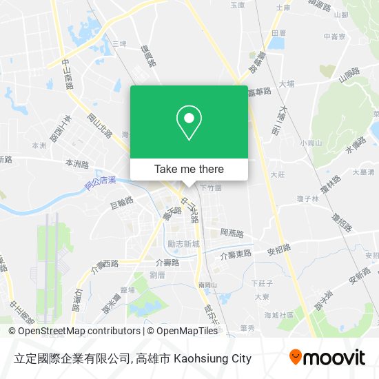 立定國際企業有限公司地圖