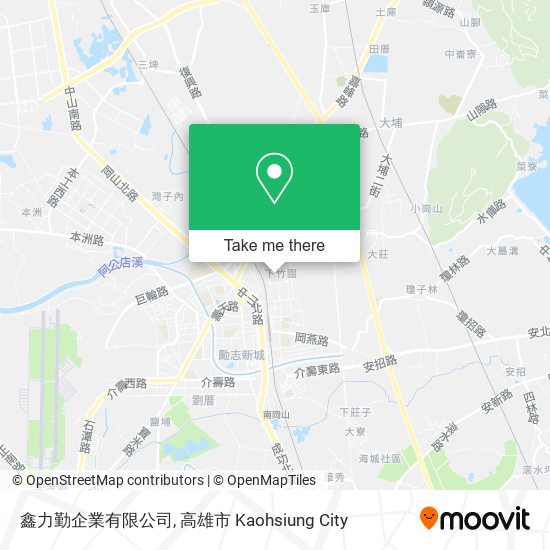 鑫力勤企業有限公司地圖