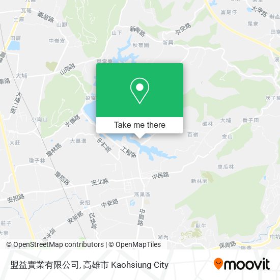 盟益實業有限公司 map