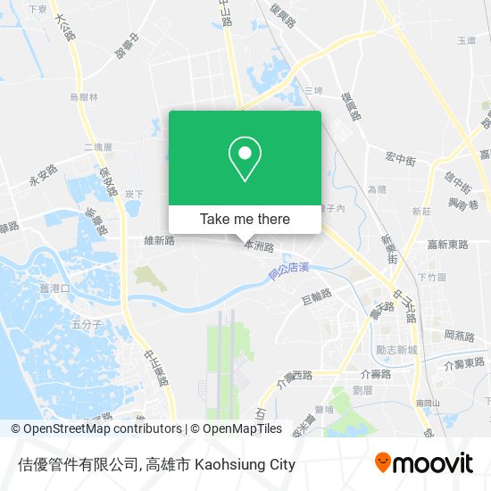 佶優管件有限公司 map