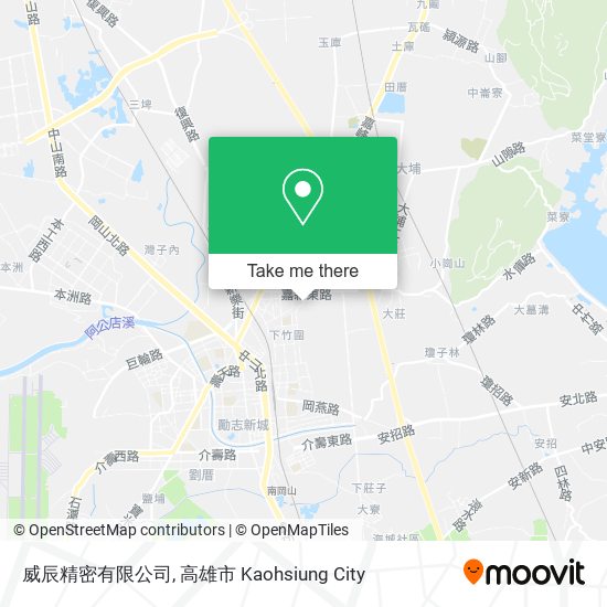 威辰精密有限公司 map