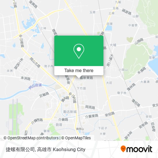捷螺有限公司 map