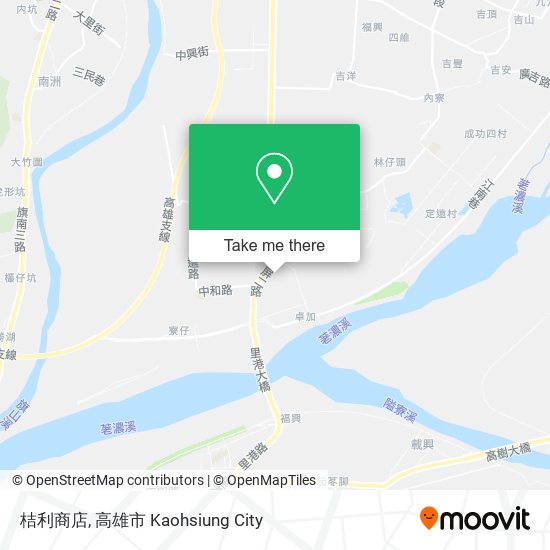 桔利商店 map