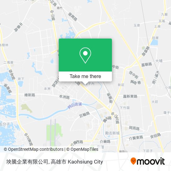 坱騰企業有限公司 map