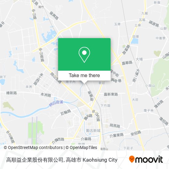 高順益企業股份有限公司 map