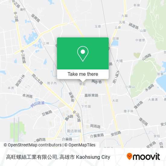 高旺螺絲工業有限公司 map