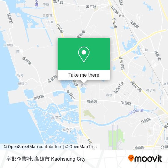 皇郡企業社 map