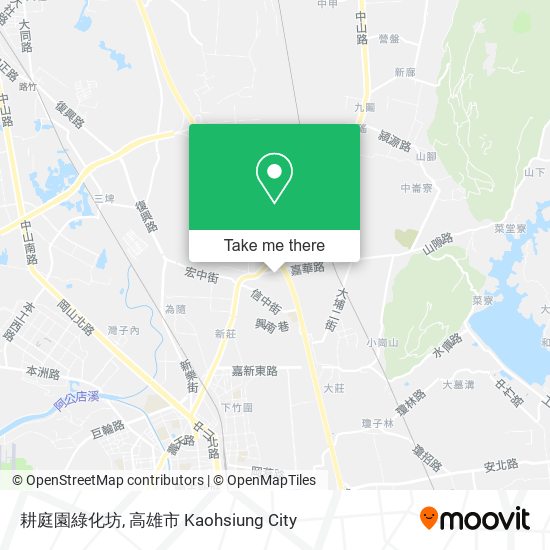 耕庭園綠化坊 map