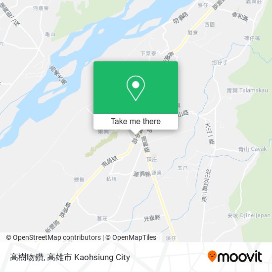 高樹吻鑽 map