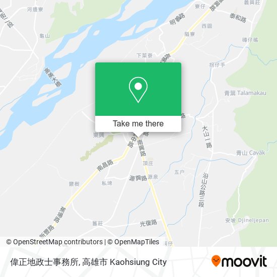偉正地政士事務所 map