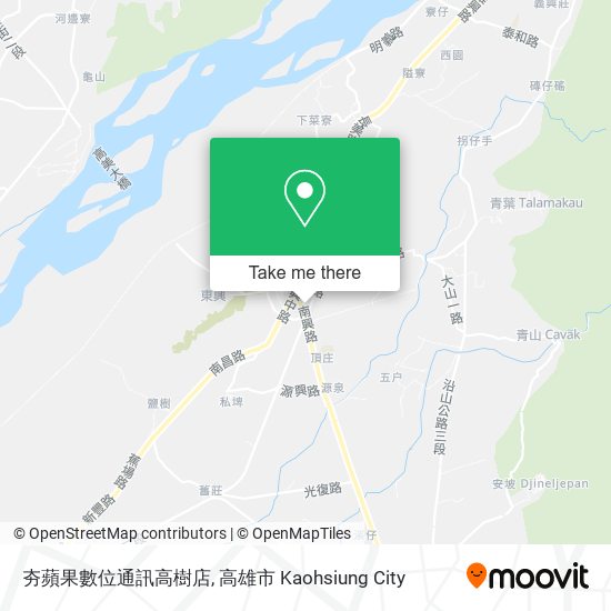 夯蘋果數位通訊高樹店 map