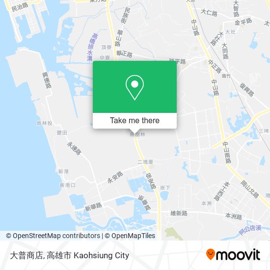 大普商店 map
