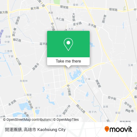開運團膳 map