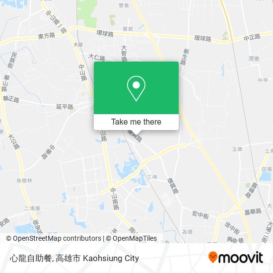 心龍自助餐 map