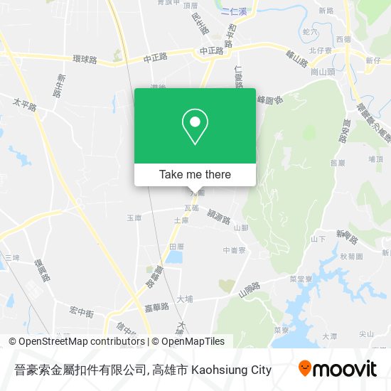 晉豪索金屬扣件有限公司 map