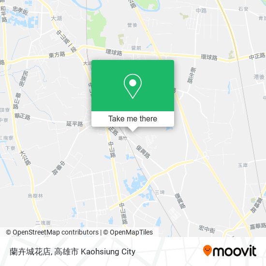 蘭卉城花店 map