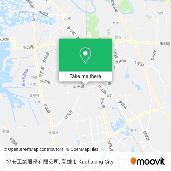協安工業股份有限公司地圖
