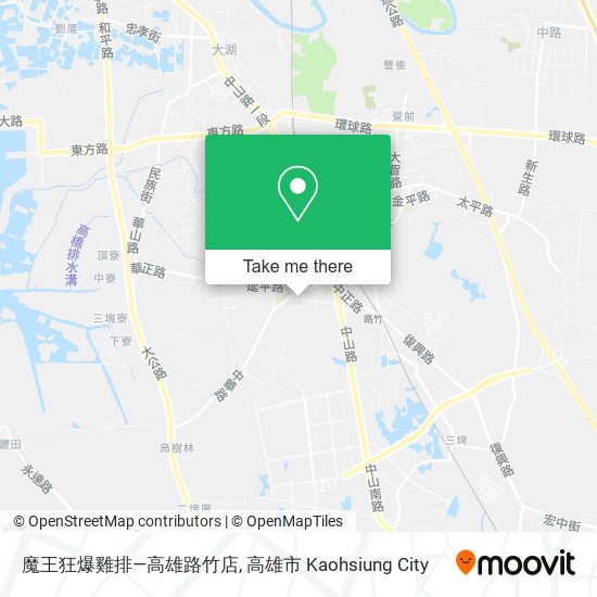 魔王狂爆雞排—高雄路竹店 map