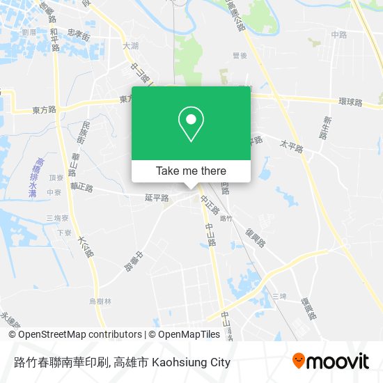 路竹春聯南華印刷 map