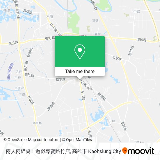 兩人兩貓桌上遊戲專賣路竹店 map