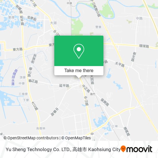 Yu Sheng Technology Co. LTD. map