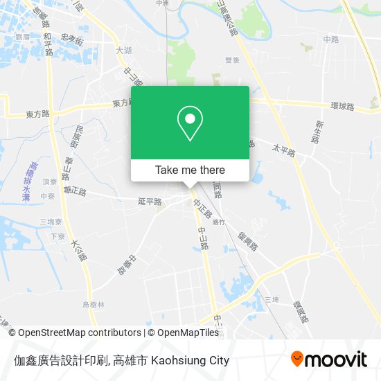伽鑫廣告設計印刷地圖
