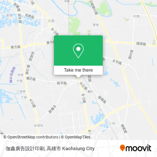 伽鑫廣告設計印刷 map