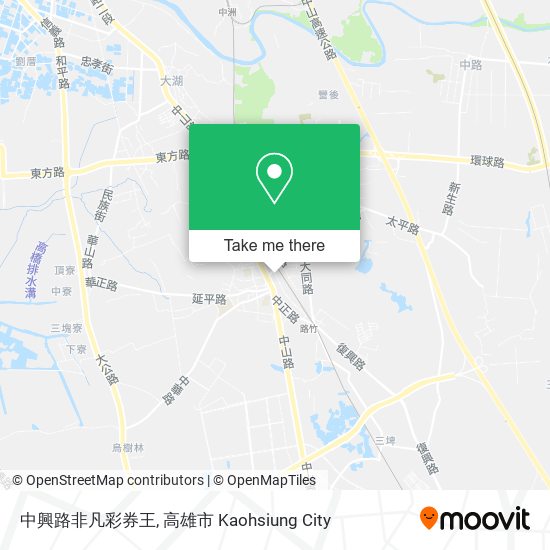 中興路非凡彩券王 map
