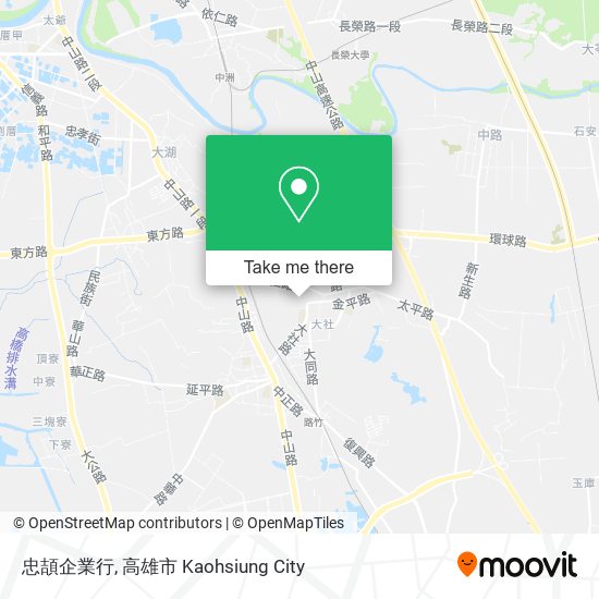 忠頡企業行地圖