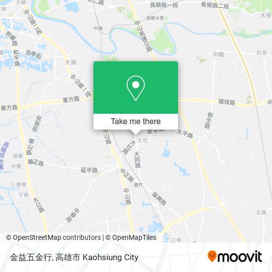金益五金行 map