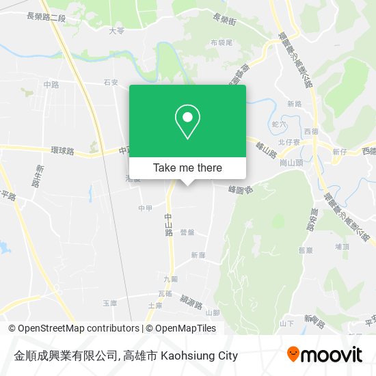 金順成興業有限公司 map