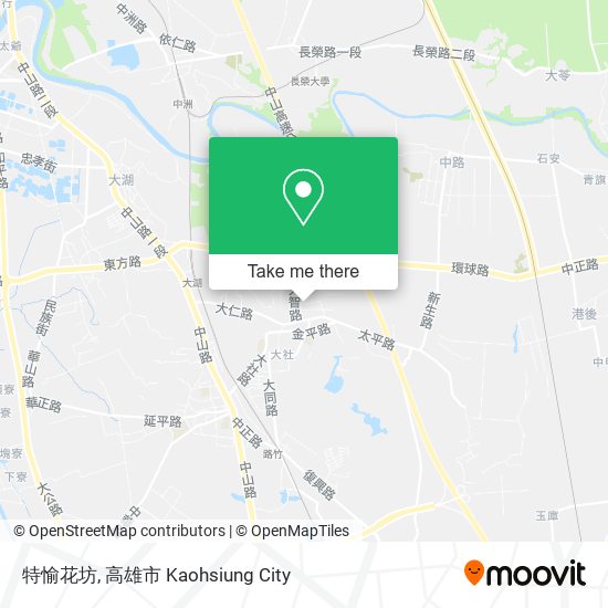 特愉花坊地圖