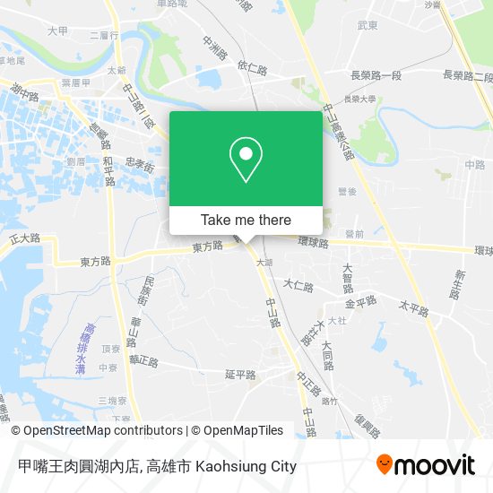 甲嘴王肉圓湖內店 map